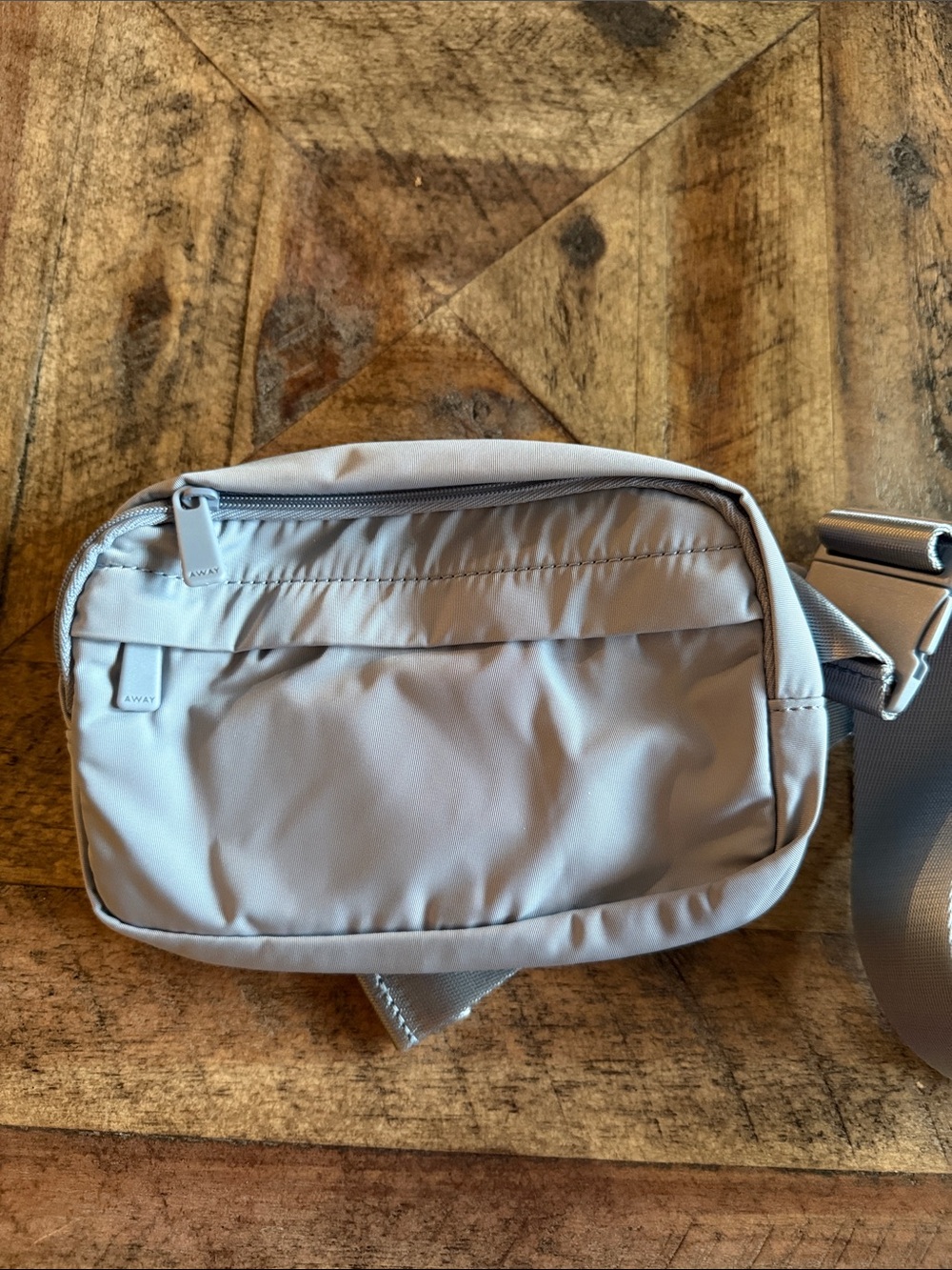 AWAY Compact Crossbody Sling Bag — Artic Blue Light Blue Grey